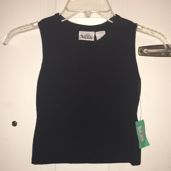 N-kids Other - NEW Black soft knit child's tank, Girls 4